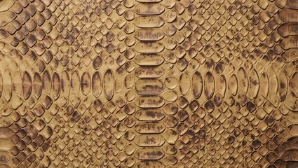 Naklejka premium Python skin scale pattern