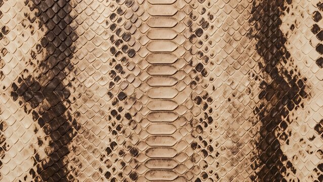 Python skin scale pattern