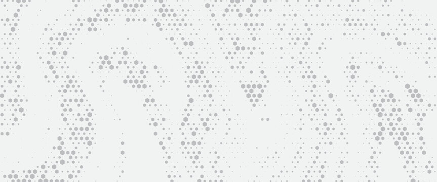 Smooth transition of geometric pattern with hexagon shape. Black isolated on white background. For sporty background and jersey design. eps 10