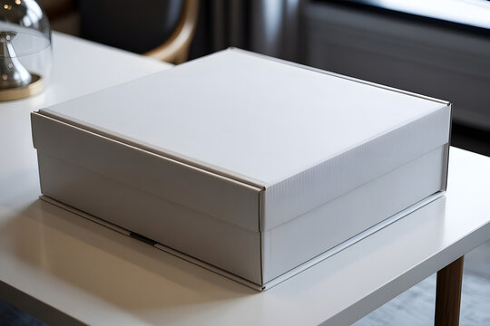 Packaging box mockup