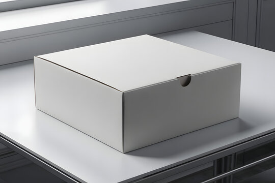 Packaging box mockup