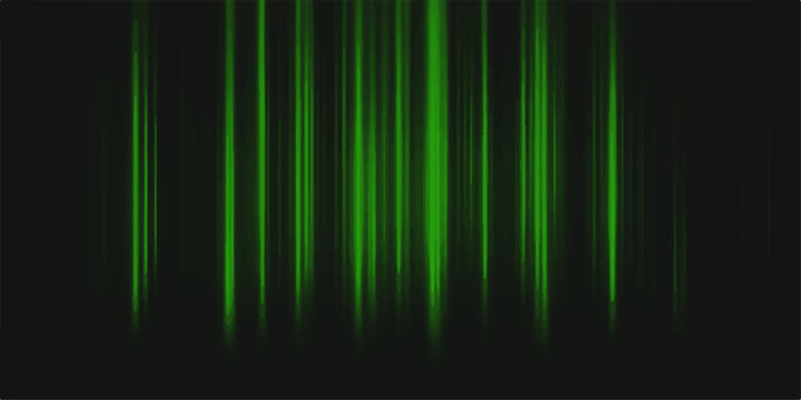 Abstract green digital lines on a dark background, creating a sense of technology and data flow.