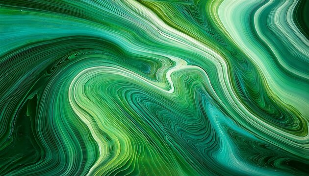 Fancy Green Geode Textured Curves For Wallpaper Or Background 003