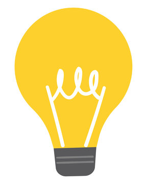 PNG Light bulb icon graphic illustration sticker, transparent background