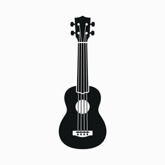Fototapeta premium Ukulele Musical Instrument Vector Icon Design
