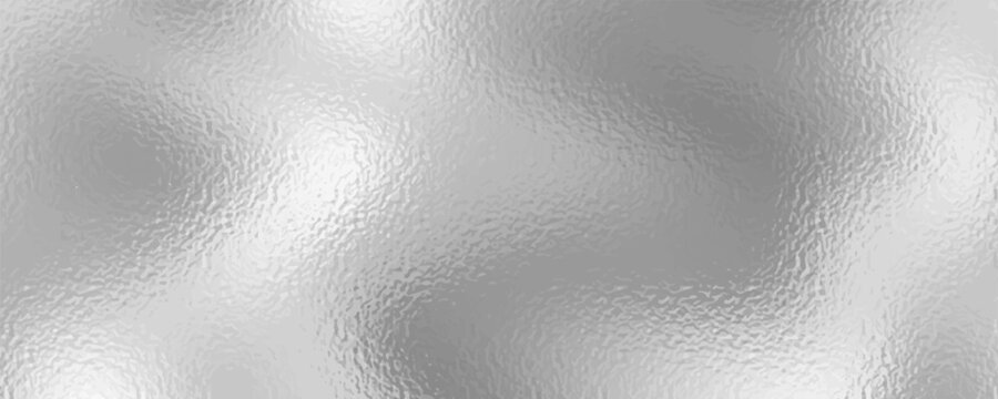 White gray foil glass texture background. Abstract gradient bright light reflection and shiny rough texture surface. Glass effect background