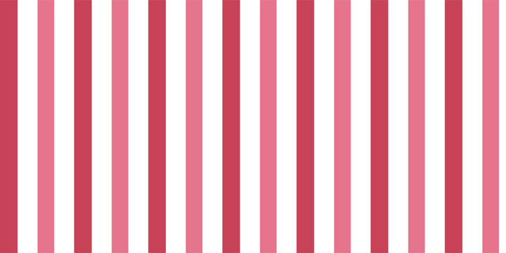 Abstract geometric seamless pattern. Trendy color pink Vertical stripes. Wrapping paper. Print for interior design and fabric. Kids background. Backdrop in vintage and retro style.