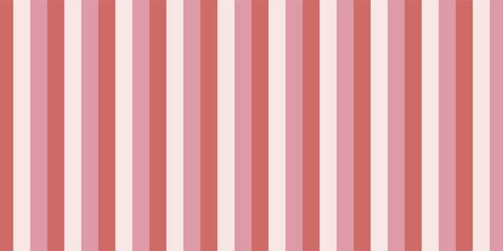 Abstract geometric seamless pattern. Trendy color pink Vertical stripes. Wrapping paper. Print for interior design and fabric. Kids background. Backdrop in vintage and retro style.
