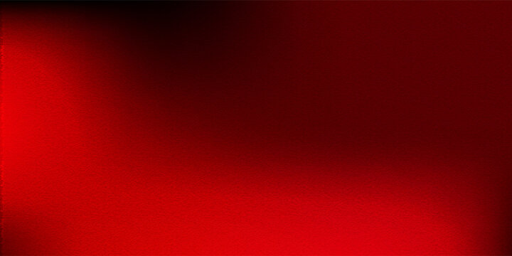Trendy abstract red and black background with soft textured surface. Vibrant crimson gradient layout, creative velvety material graphic design element for luxury card cover.