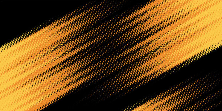 orange black brush Car sticker wrap pattern banner abstract sporty lines black orange color sport combination cover old simple art