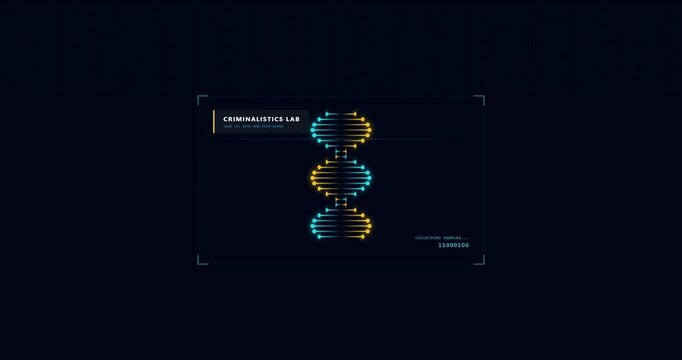 DNA Double Helix Structure Model.