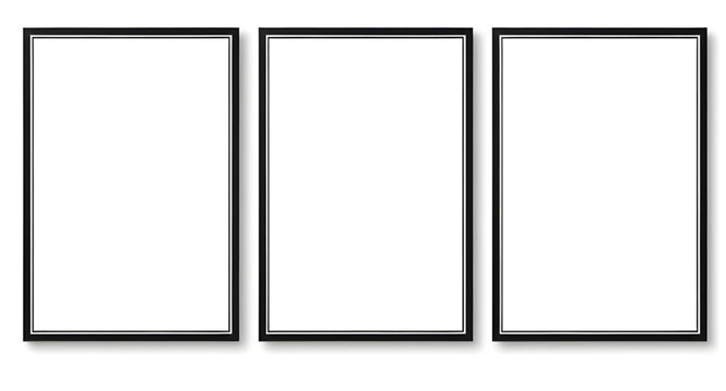 blackframetriptych, triptych, blackframes, frames, frame, pictureframe, photoframe, wallart, gallery, display, border, decorative, isolated, template, vector, illustration, mockup