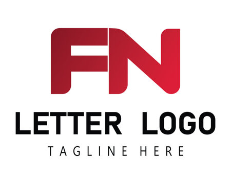 FN Latter fn logo icon