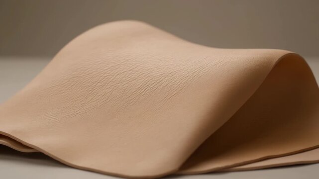 Natural Vegetable Tanned Leather Texture Sheet