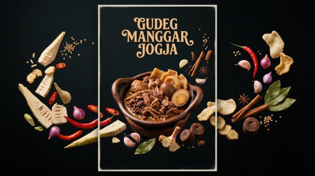 Gudeg Manggar Jogja - A Culinary Delight from Yogyakarta, Indonesia.