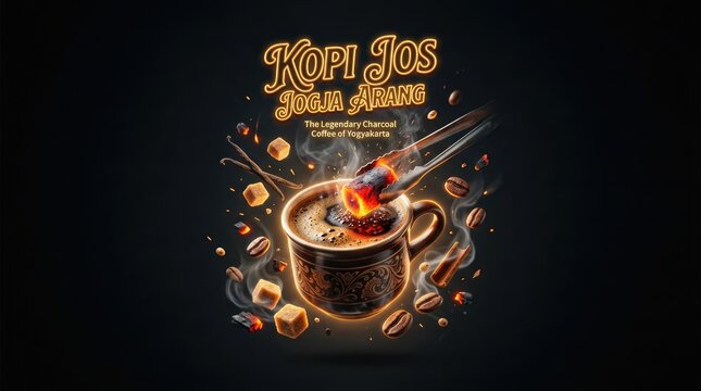 Kopi Jos - A Delicious and Unique Indonesian Charcoal Coffee Experience.