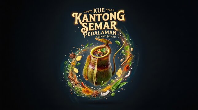 Kue Kantong Semar Pedalaman - A Culinary Delight from Indonesian Cuisine.