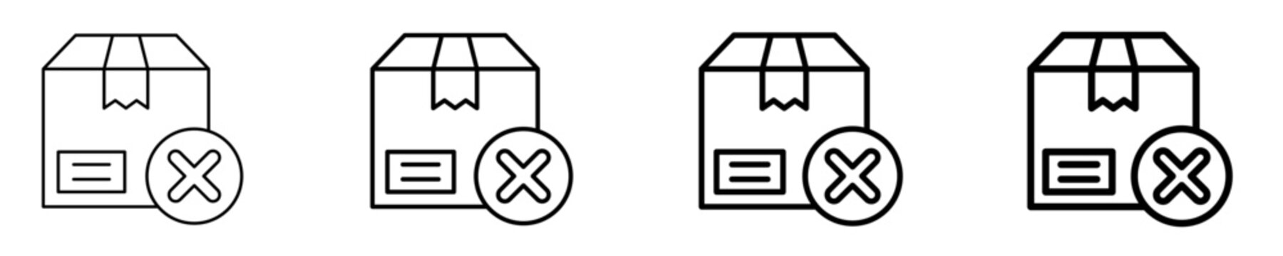 Warehouse Printer   Icon Set Different Style Collection