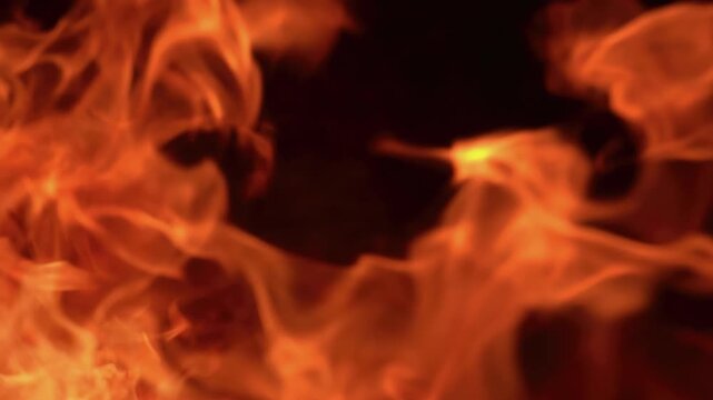 Thrilling Fire Slow Motion 240fps