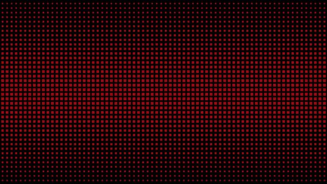 Dark Red Dot Matrix Texture Flickering Across Abstract Panel
