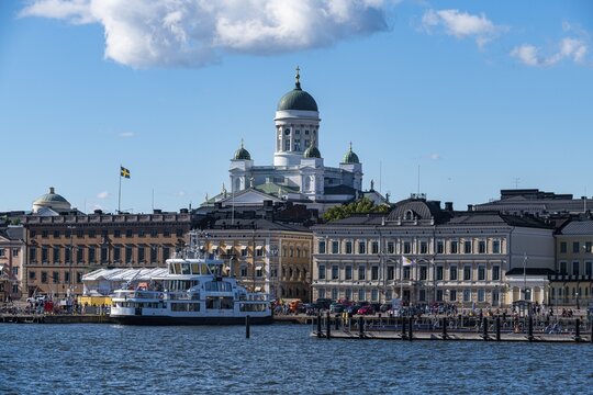 Skyline of Helsinki, Finland
