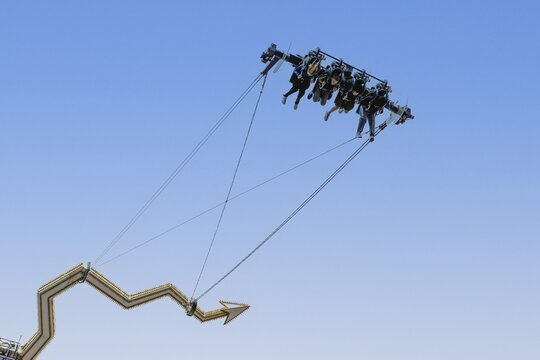 Adrenalin attraction Tornado, Prater, Vienna, Austria