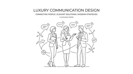 Obraz premium Business professionals discussing modern strategies