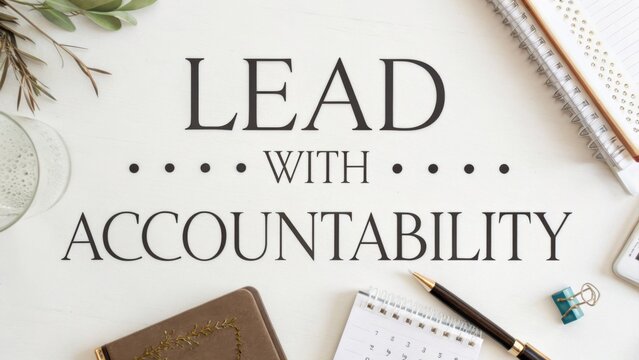 Lead with Accountability: Motivational Concept for Leadership, Personal Growth, Responsibility, and Team Management in a Professional Setting