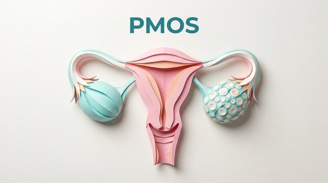 PMOS Origami Style Awareness Artwork &ndash; Paper Craft Medical Illustration