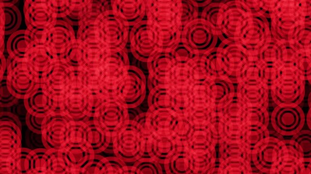 red fabric texture motion background. red circle motion background.