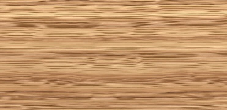 Full Frame Horizontal Close Up Light Brown Wood Prominent Grain Striped Texture