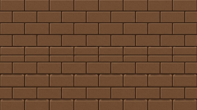 Mixed Solid and Hollow Clay Brick Wall Seamless Background