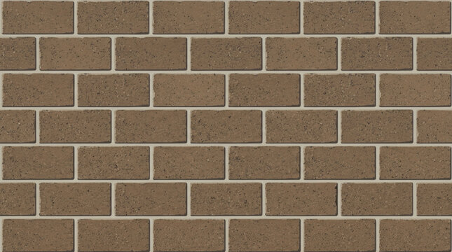 Brown Textured Brick Wall Seamless Pattern Backdrop
