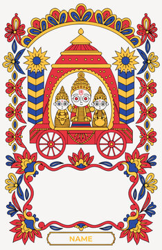 Heritage Pattachitra Art Template