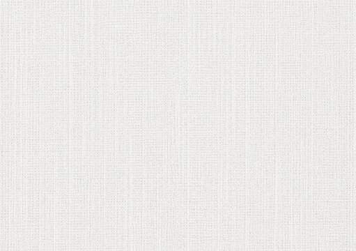 White linen fabric texture with natural woven fibers and soft organic textile surface. Ideal for backgrounds, upholstery visuals, and minimalist interior design.