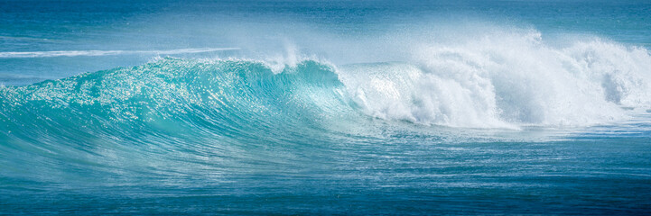 Naklejka premium Breaking Wave