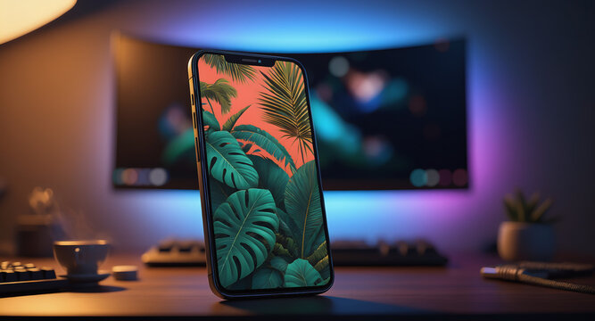 mobile in a studio 