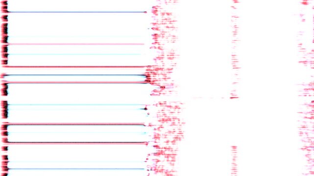 Grunge texture images with heavy distortions and glitch effects animation
