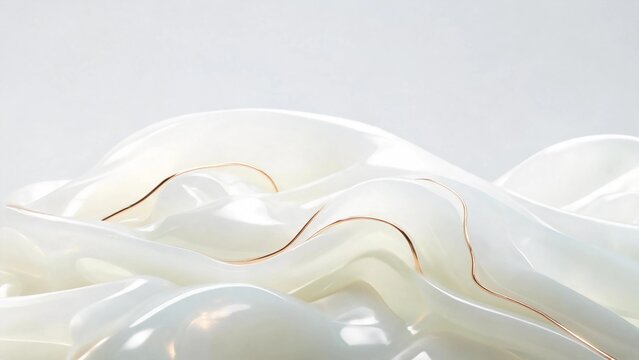 Minimalist Liquid Jade Abstract Background