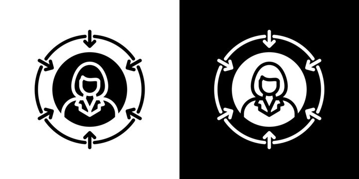 Customer Centricity Icon Set Multiple Style Collection