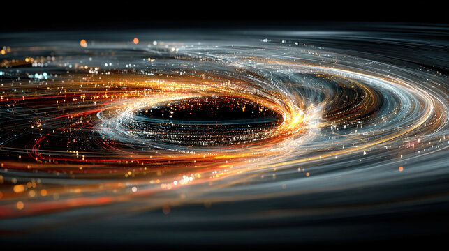 Time manipulation visualization showing abstract temporal distortions, bending timelines, quantum time loops, and conceptual physics for futuristic creative projects