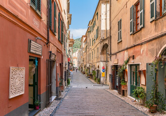 Obraz premium Finalborgo in Italy