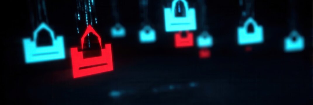 A hacker orchestrates an attack and breach using phishing, targeting a vulnerability that was hidden from the defense and detection.