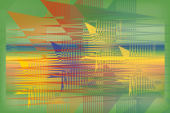 Hintergrund zackige Kunst