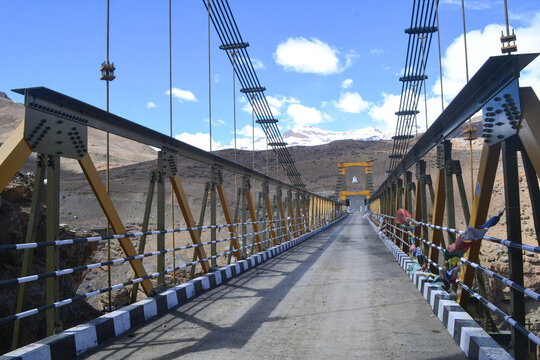 Panoramic View of Spiti Valley with Chandratal Lake Kaza and Himalayan Mountain Villages