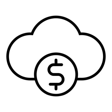 Money storage icon vector. Offshore Illustration sign. Money symbol. Finance logo.