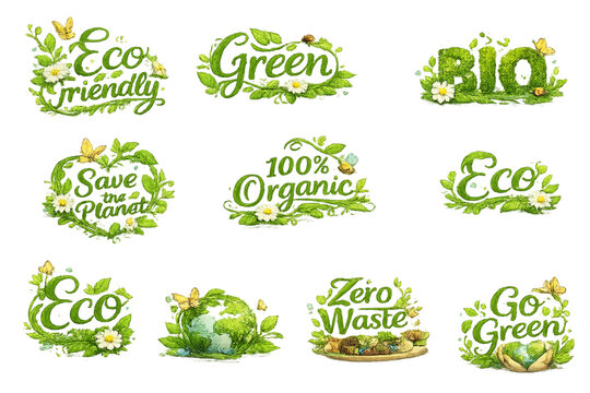 eco typography, eco themed design, nature typography, sustainable typography, green living design, environmental typography, eco friendly concept, botanical lettering, sustainability artwork, eco aest