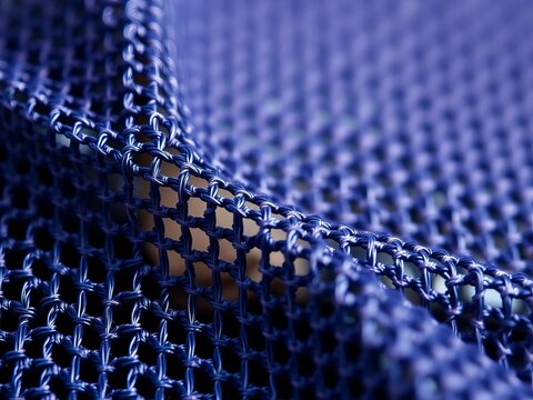 Close-knit nylon mesh fabric texture with subtle grid structure, closeknitmesh, gridcloth