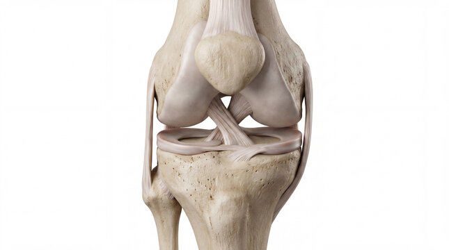 Ultra Realistic Knee Ligament Anatomy with ACL and Meniscus