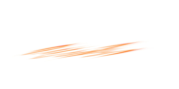 Orange Metallic Slash Light Effect for Sci Fi Weapons and Action Motion Graphics
